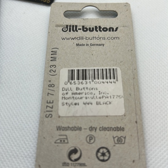 Vintage buttons by dill buttons Germany  for crafts, junk journals & sewing - Picture 9 of 9